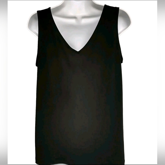 Nine West Cross-Front Sleeveless Top Size Small - Picture 2 of 6